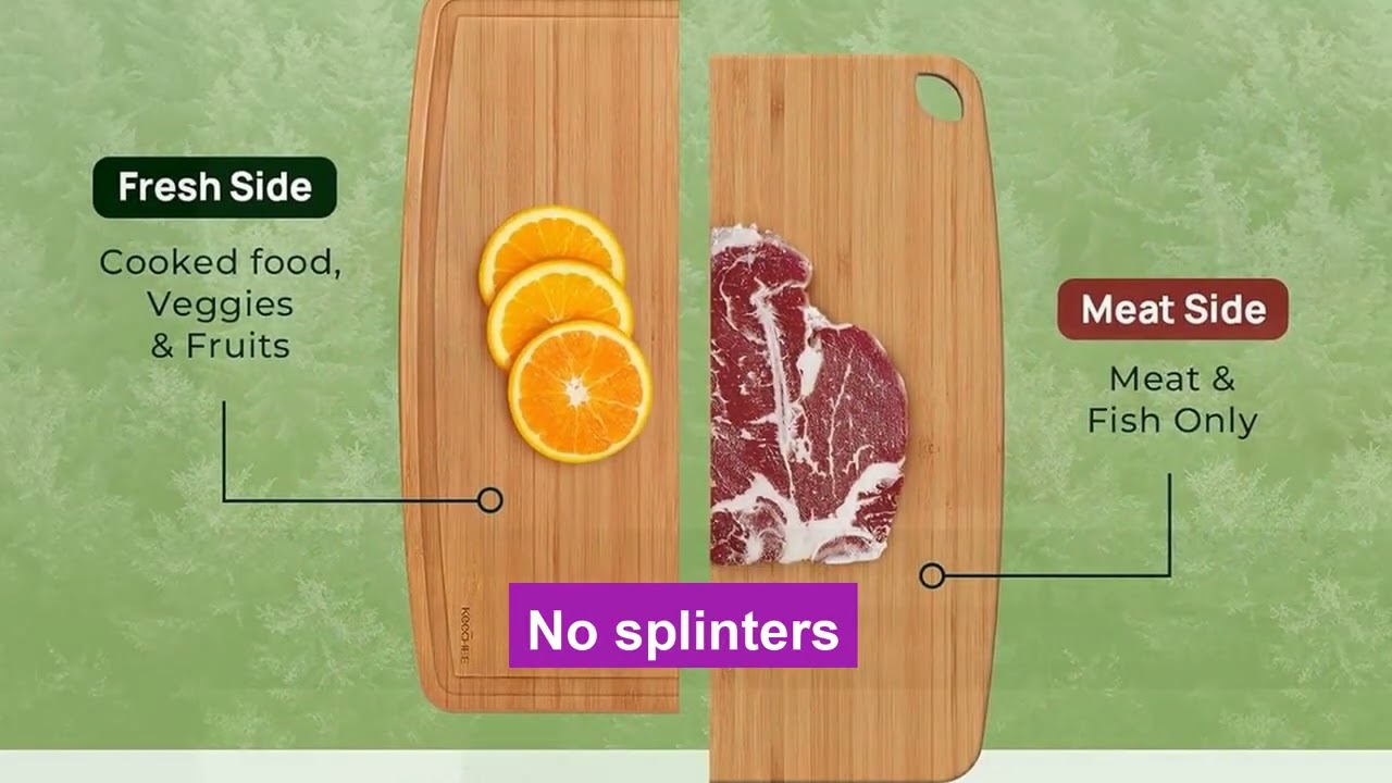 Dishwasher Safe Bamboo Cutting Board, Lightweight & Durable Wood Cutting Board, Review &mdash; Is It Worth