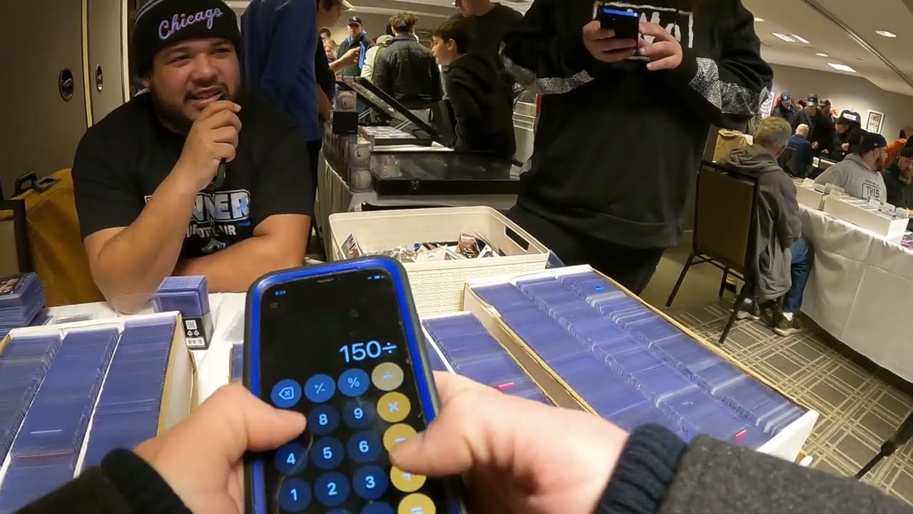 I Bought the ENTIRE Box of Wrestling Cards at the Card Show!