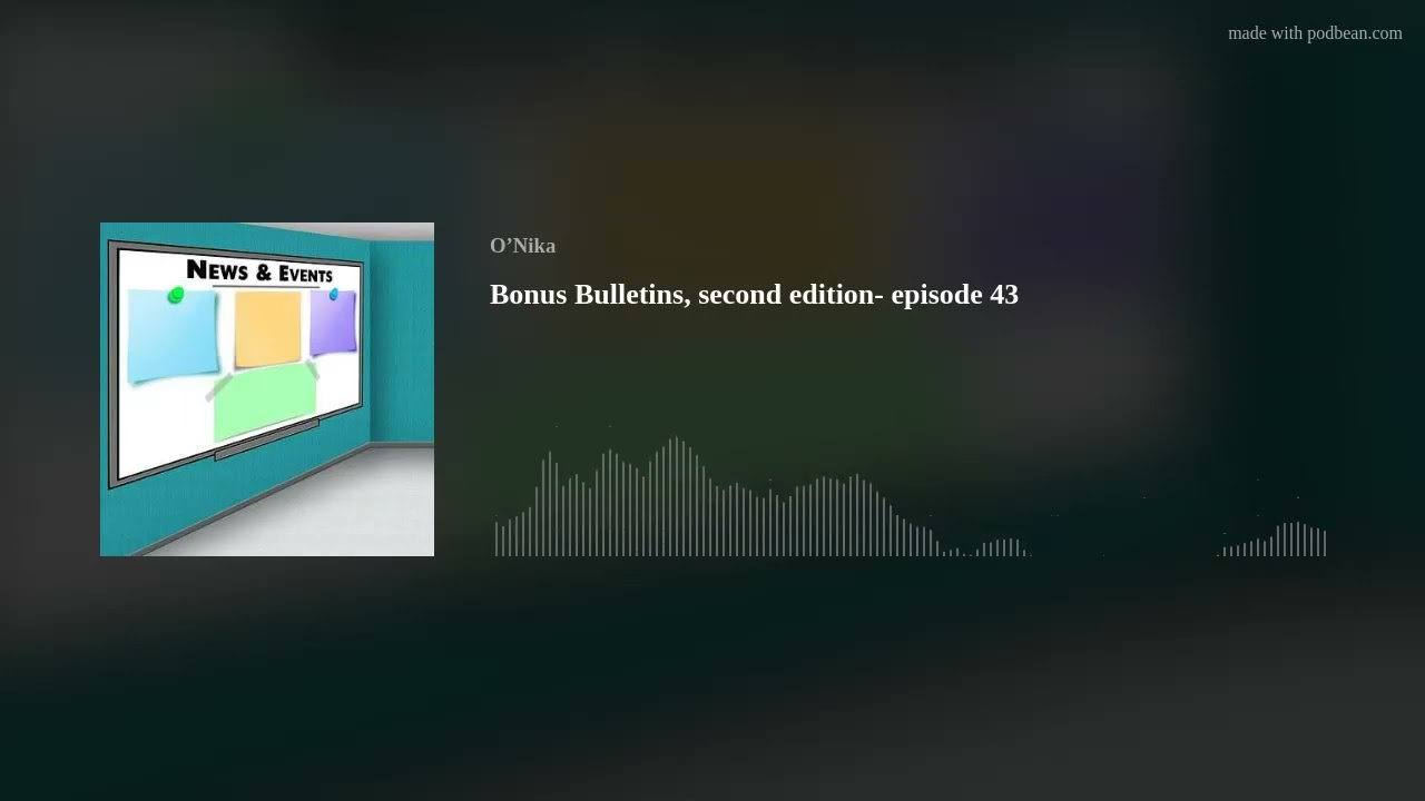 Bonus Bulletins second edition- QDRO, Sensory boards and Flu- episode 43