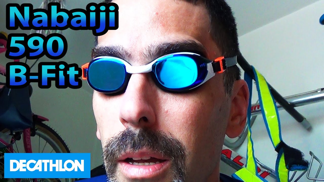 Avaliação dos 👓 óculos de natação 🏊 Nabaiji 590, 560 e 500 B-Fit da Decathlon #Review