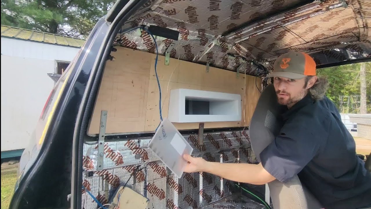 Blowthrough 6th Order Subwoofer Box install!