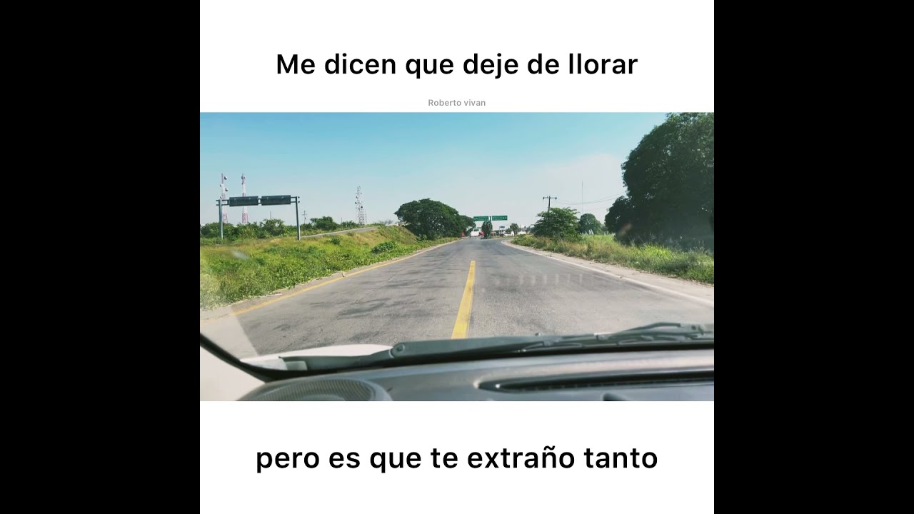 Que deje de llorar / Roberto vivan
