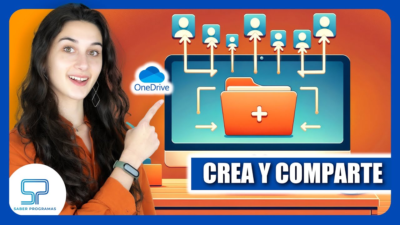 🔵📧 Cómo CREAR CARPETA en OneDrive y COMPARTIRLAS 📤💻