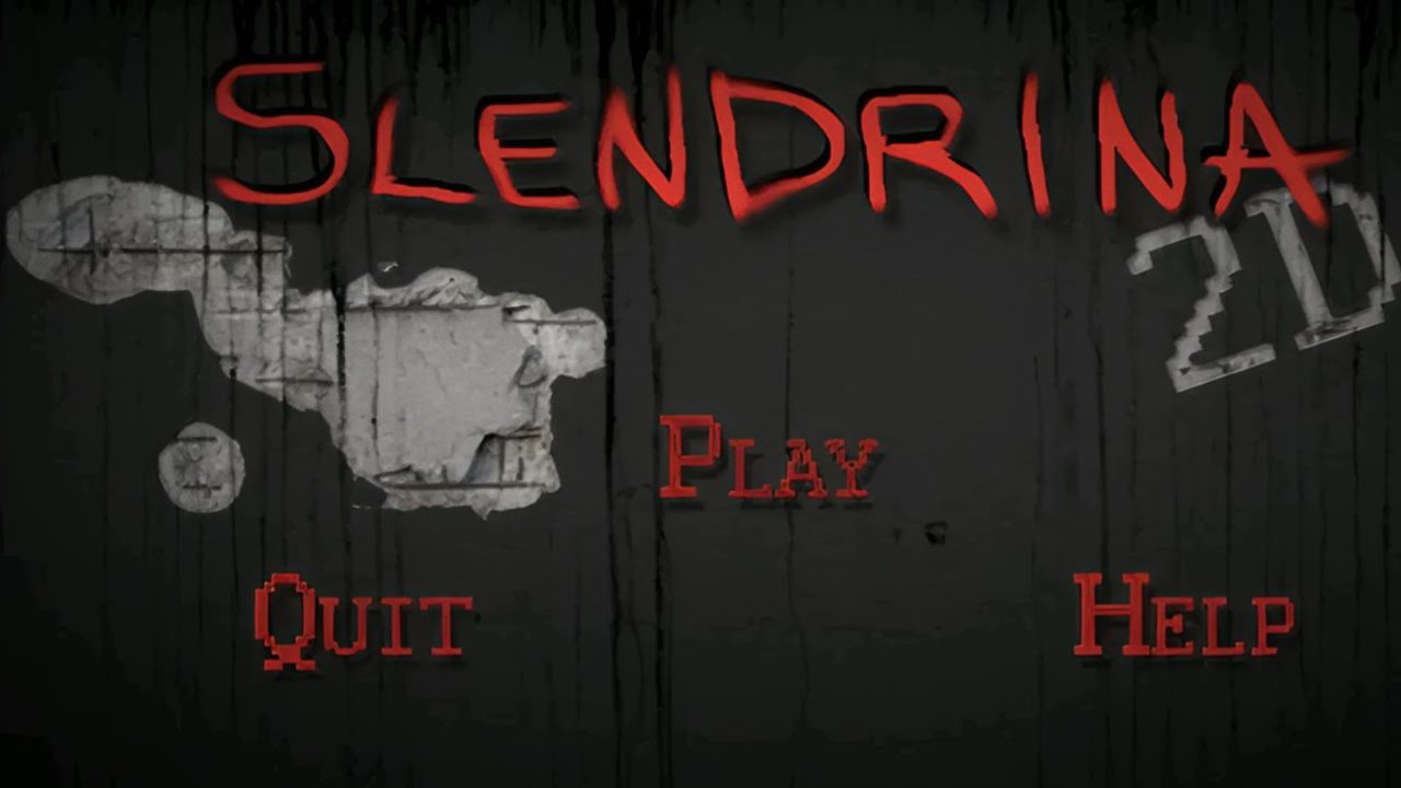 СТРИМ прохождение игри slendrina 2D