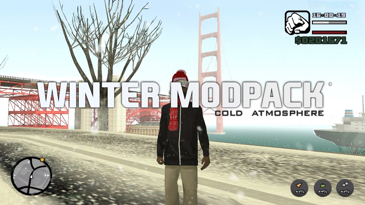 Modpack WINTER CHRISTMAS SPECIAL! | GTA SA-MP ANDROID