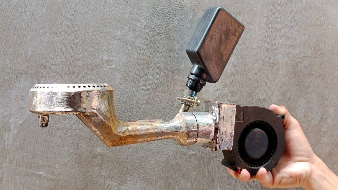 YOU SHOULD NOT MISS THIS TECHNIQUES, USING OLD GAS BURNER
