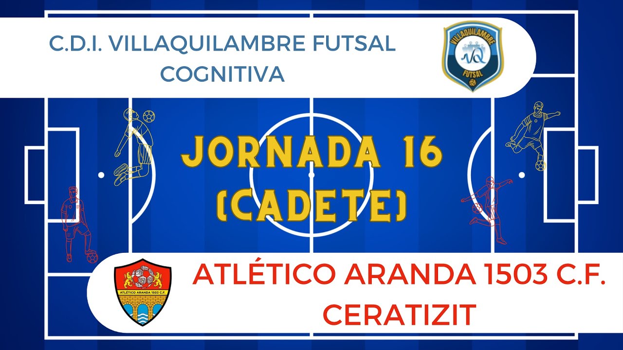 C.D.I. Villaquilambre Futsal Cognitiva vs Atlético Aranda 1503 F.S. (Jornada 16) CERATIZIT