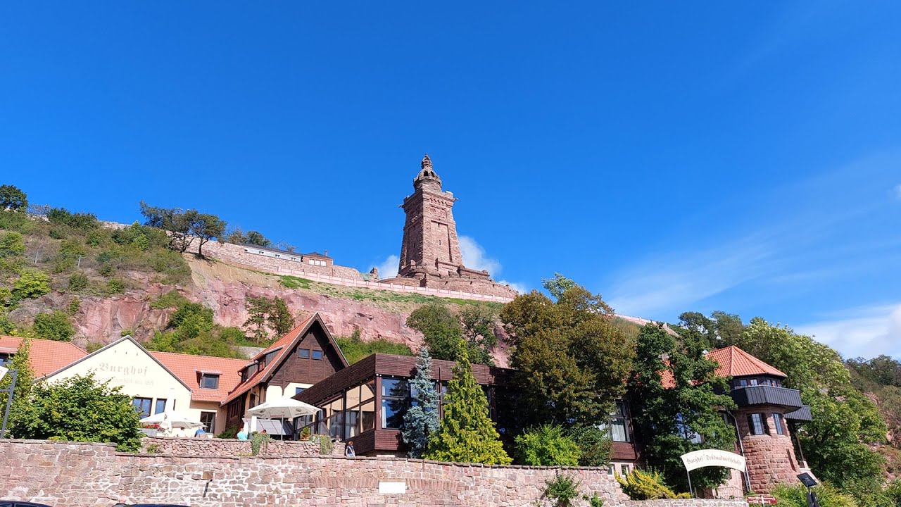 Road Trip in Germany: Der Harz 2021 Part 14 Nordhausen - Kyffhäuser Denkmal