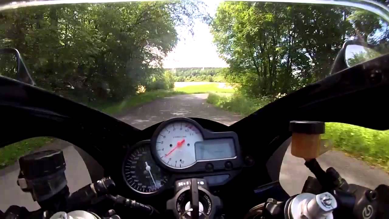 Test GoPro Hero 3 on Honda VTR 1000f