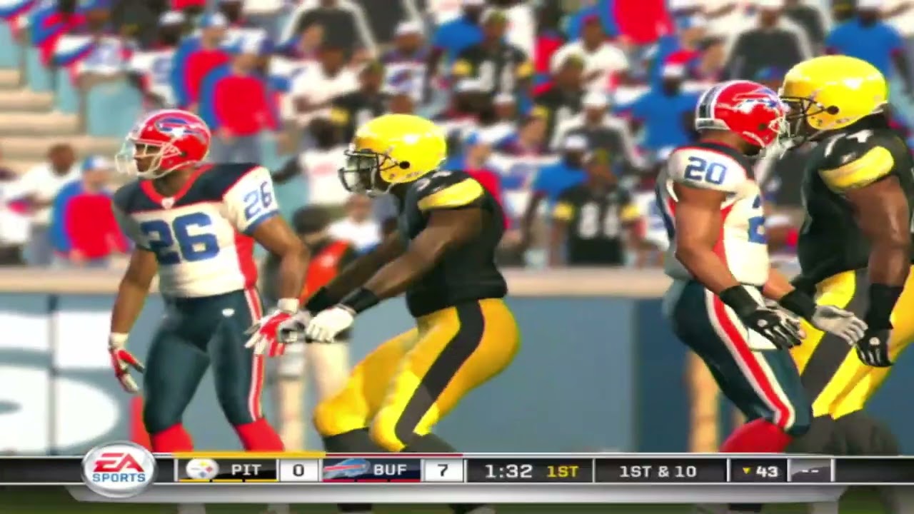 Madden NFL 11 (PS3) steelers vs bills