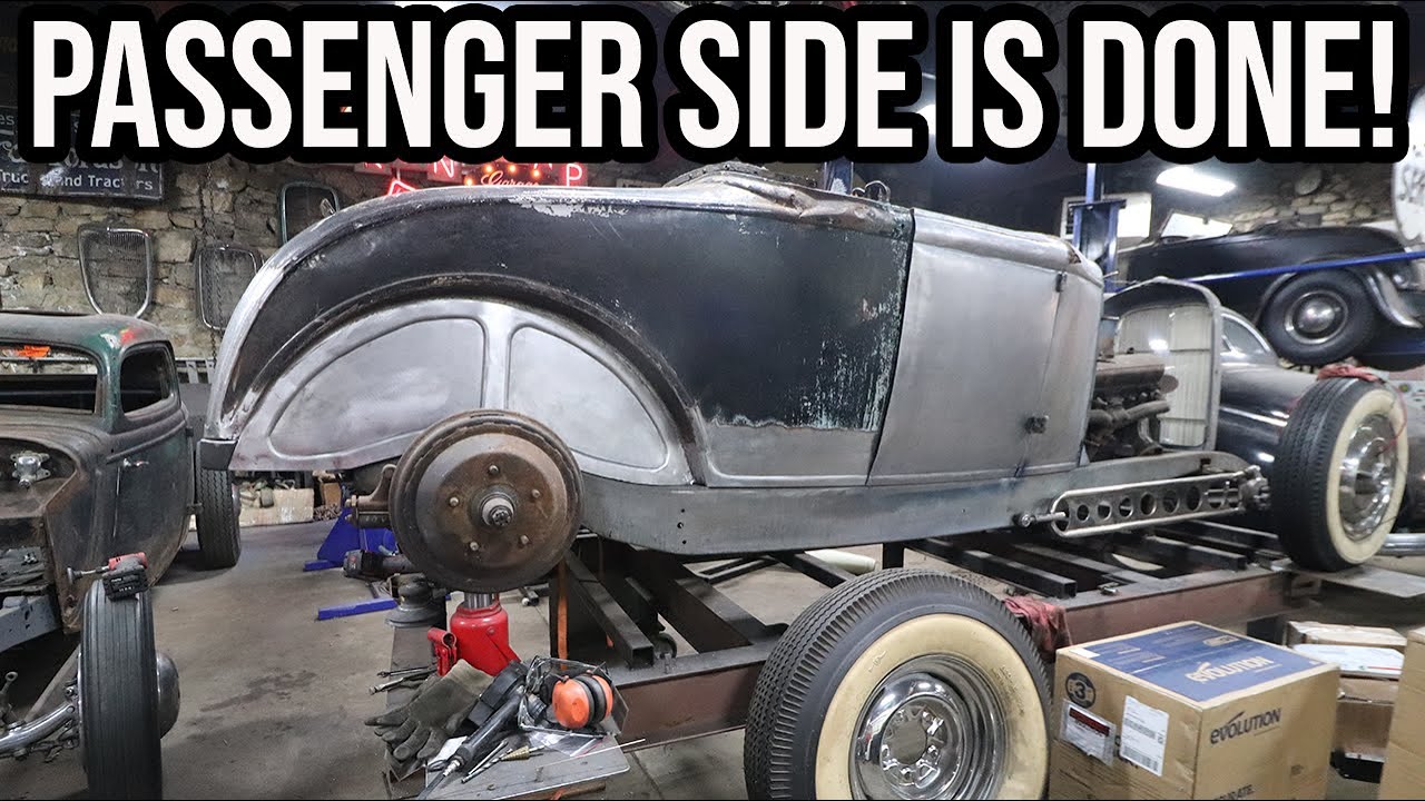 Major Rust Repair On The Sweet Heart Roadster Is DONE!!!!