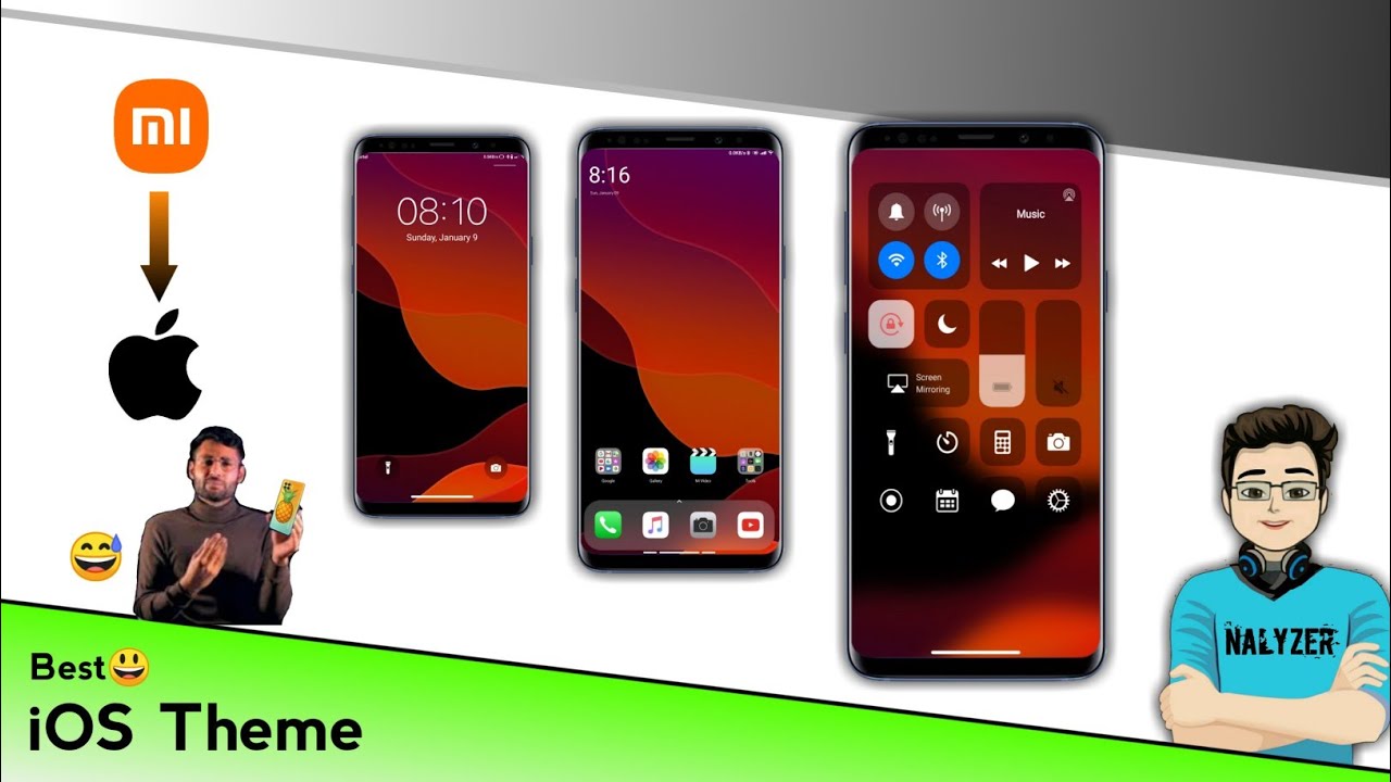 #top best iOS theme for miui 12 13😃setup like ios like a pro🔥xiao mi homescreen theme setup in 2022