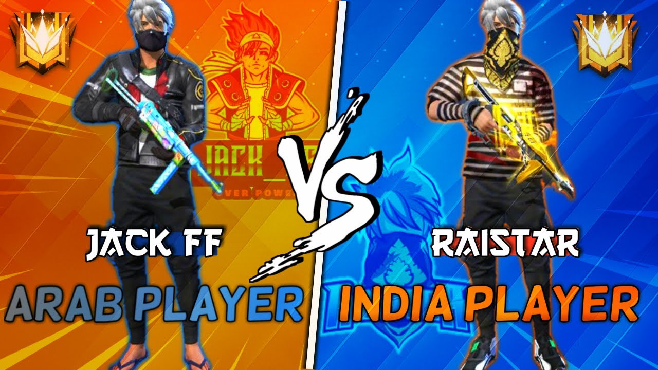 Freefire : OP JACK  ⚔️ RAI STAR 🇲🇦 VS 🇮🇳 | KINGs of headshot |