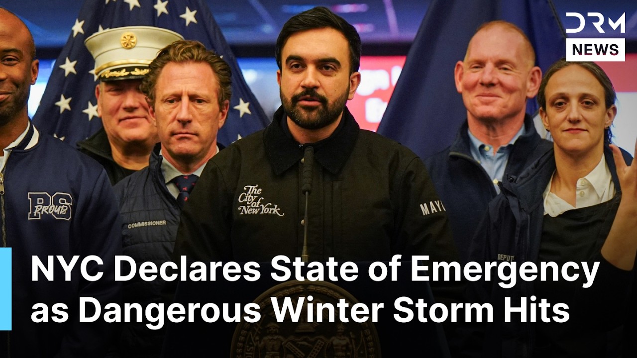 FULL BRIEFING: Mayor Mamdani and Commissioner Update NYC Residents on Blizzard Preparations | AL1N