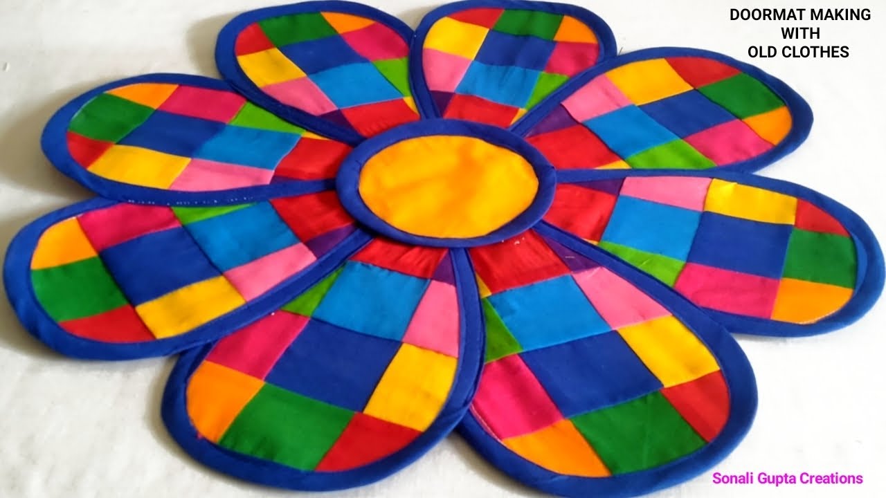 Super Beautiful Doormat Idea | Paydan Banane Ka Tarika | Doormat Making At Home | Mat 