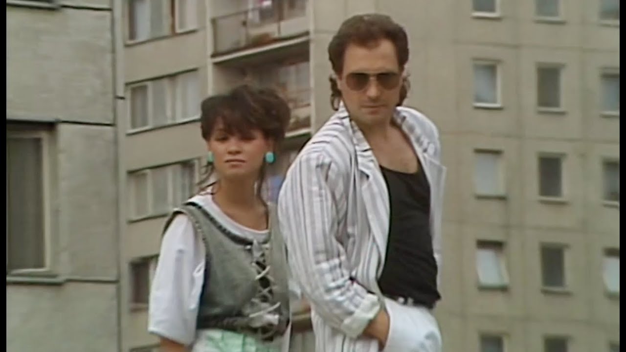 Michal David & Magda Malá - Chcem žít bez obav (klip) (1988)