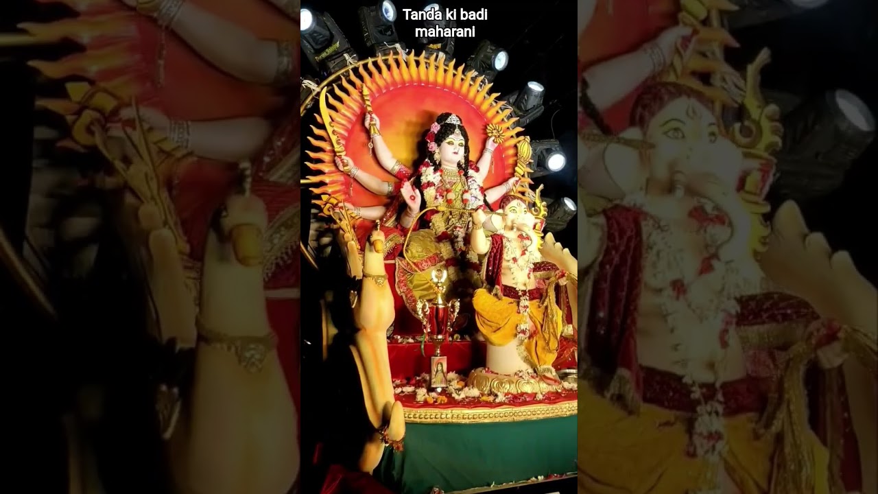 tanda ki badi maa visarajan chali 2025 video ll maa visarajan chali #radhey_radhey_04 #maavisarjan
