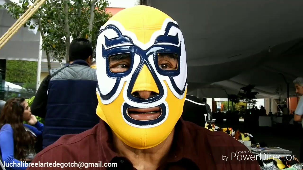 EL HALCON - SUPER HALC&Oacute;N, la gente a&uacute;n nuevamente enmascarado me gritaba Danny Ortiz