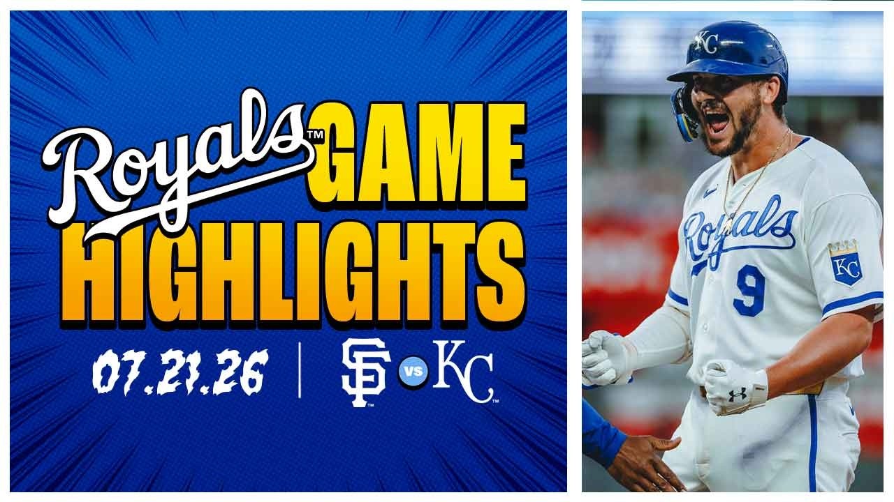 Back-to-Back Series Wins | Royals vs. Giants Highlights 7/21/26