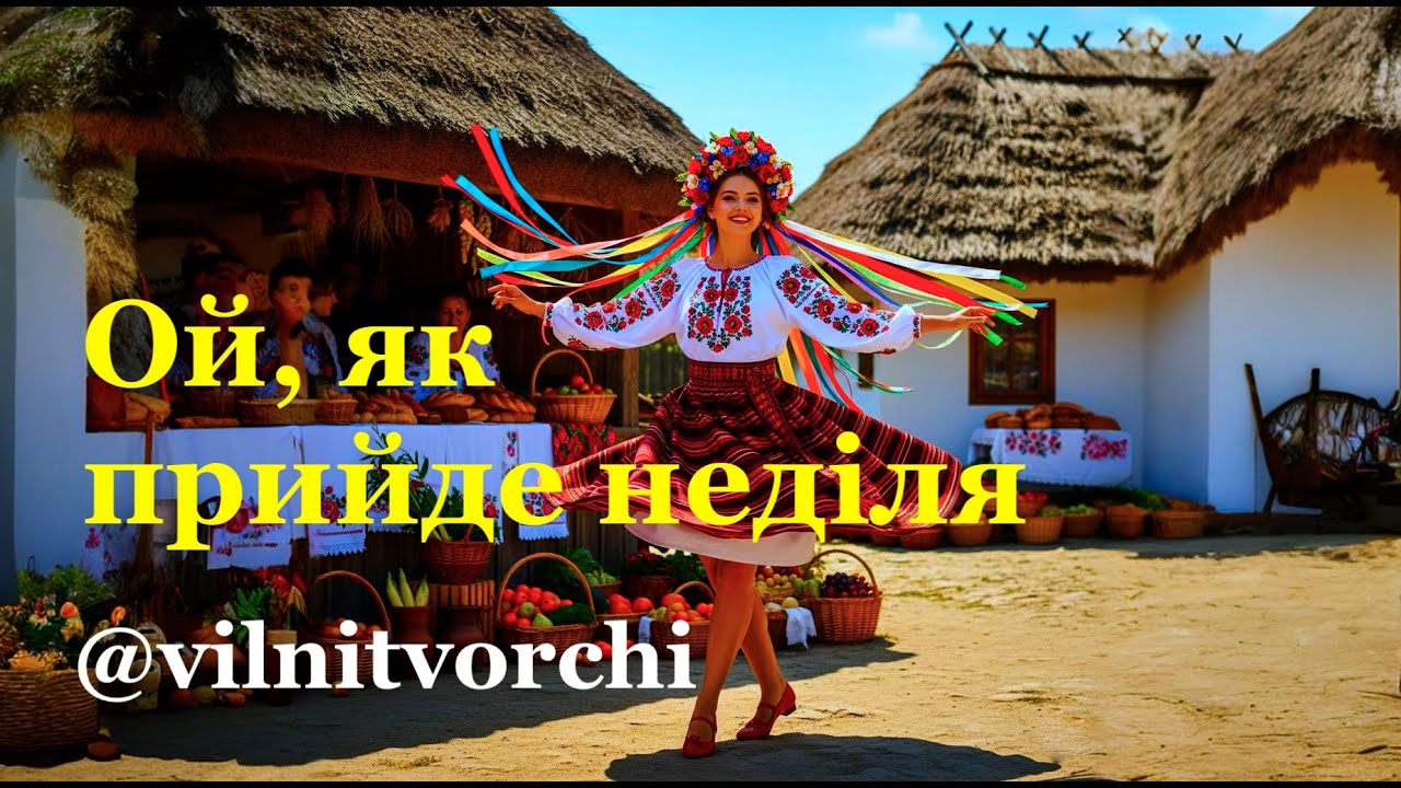 Жартівлива пісня «Ой, як прийде неділя:»Ukrainian Folk Song #українськийфольклор #українськапісня 