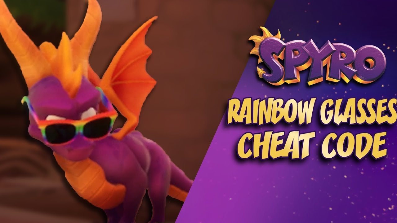 Spyro Reignited: RAINBOW GLASSES CHEAT CODE + 2 SECRET CHEATS?!