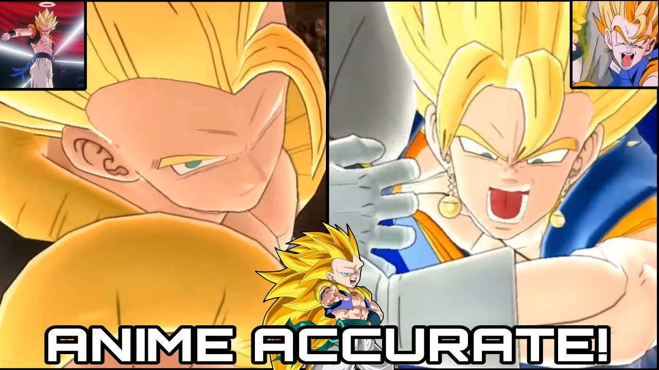 Dragon Ball Raging Blast 2 Gogeta, Vegito & Gotenks FULL Moveset