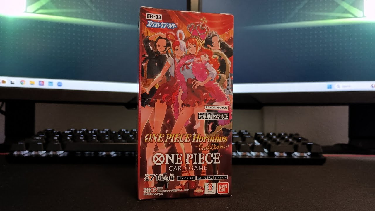 Unboxing One Piece JP EB03 Heroines Edition