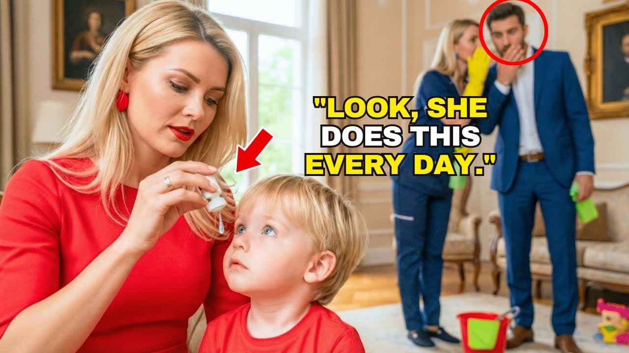 Billionaire’s Fiancée Always Said His Son Was Blind — Until The Maid Exposed The Truth