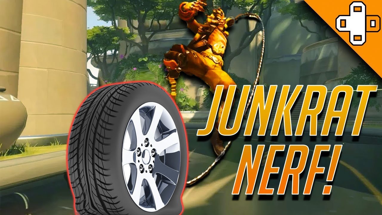 JUNKRAT RIPTIRE GOT NERFED?! - Overwatch Funny & Epic Moments 375