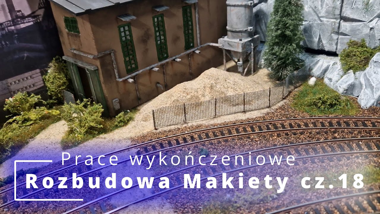Prace wykończeniowe - Rozbudowa cz.18 #Makieta #Piko #H0 #DCC #PKP
