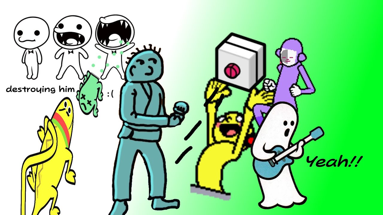 Built To Scale but it's a medley of every game in Rhythm Heaven DS (except rockers)