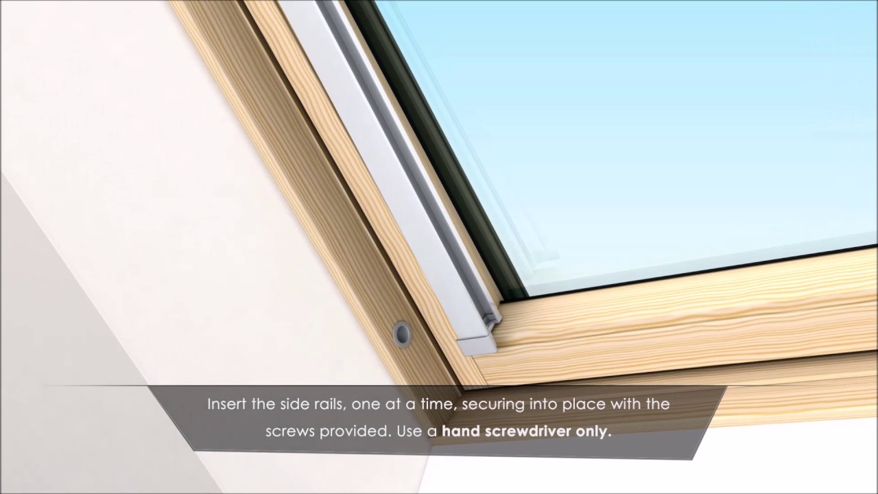 Skylight Roof Blinds Fitting Video
