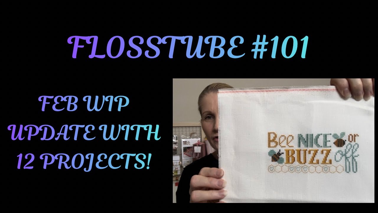 Flosstube #101: Обновление информации о ходе работы за февраль