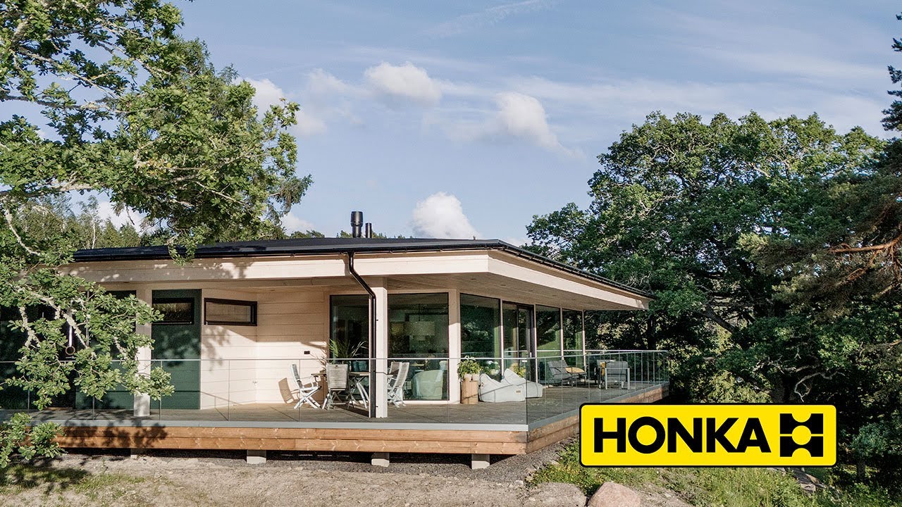 Honkarakenne - Visiting the Honka Lux log home of Heidi and her family