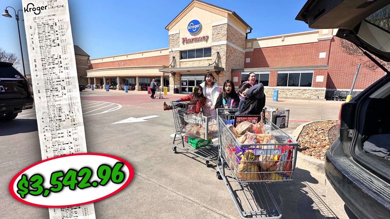 How Much Do We Spend On Groceries As A Family Of 6! 🛒