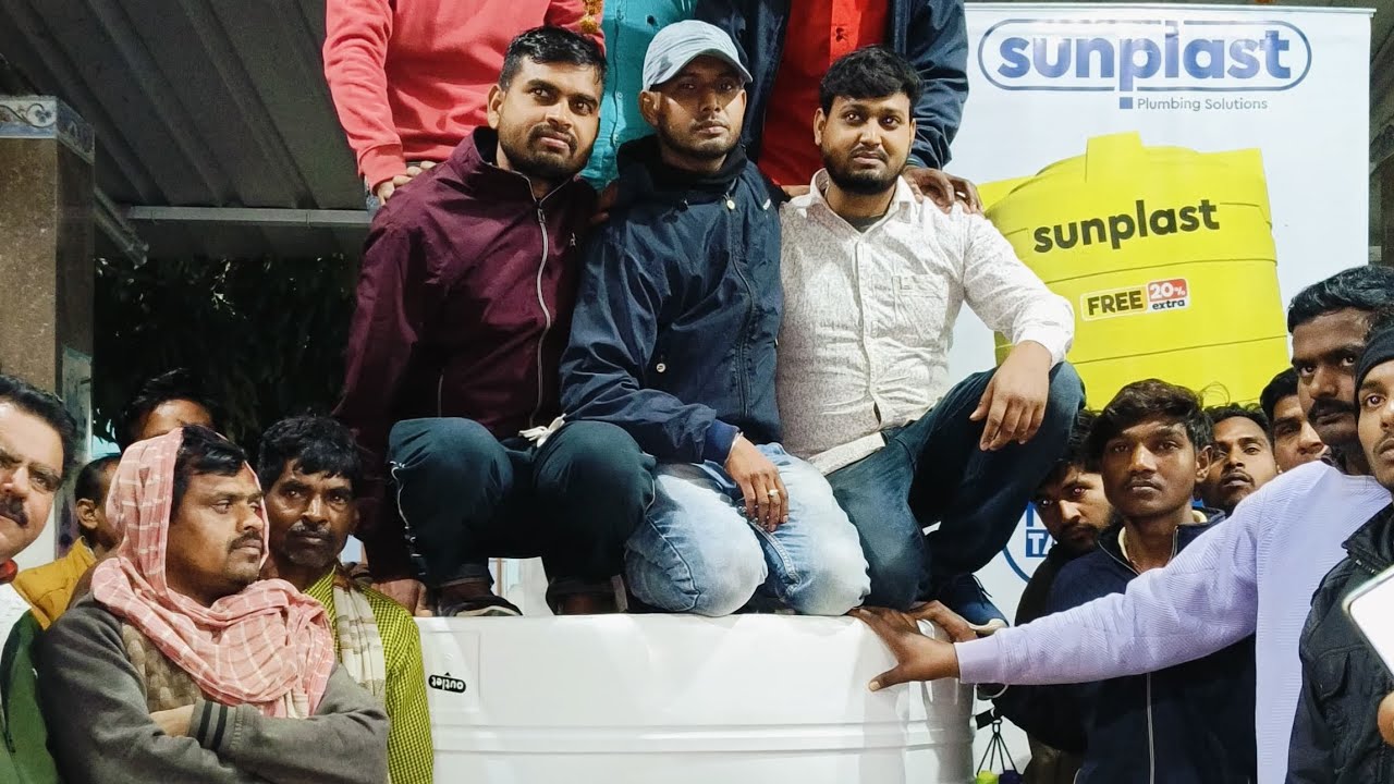 sunplast water tank||sunplast tank built quality test💪||पानी की टंकी #sunplast @SunPlastIndustries