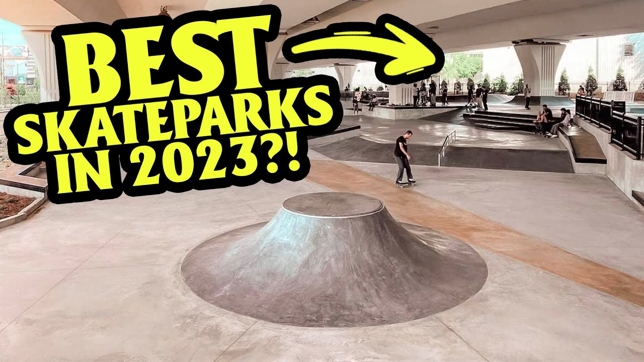10 ЛУЧШИХ СКЕЙТПАРКОВ В АМЕРИКЕ В 2023 ГОДУ!