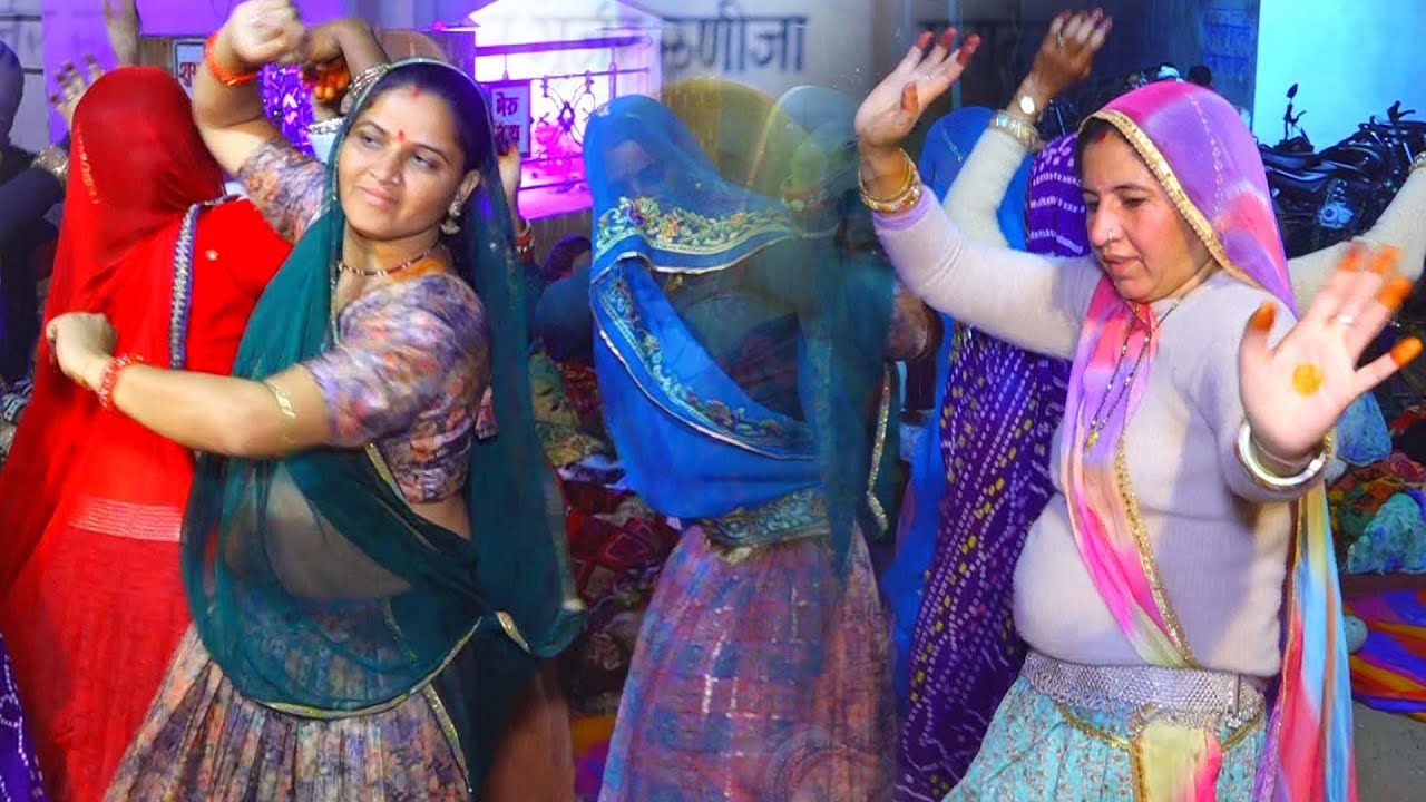 माया पावणी आगी - भजन पर गुजरिया का खतरनाक डांस - गायक भोजराज गुर्जर कल्याणपुर