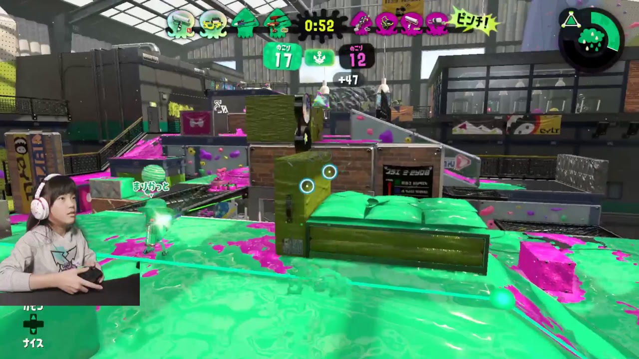 強くなりたいから練習63 ガチエリア（S＋5)やります！ #あきぽん生配信 #スプラトゥーン2