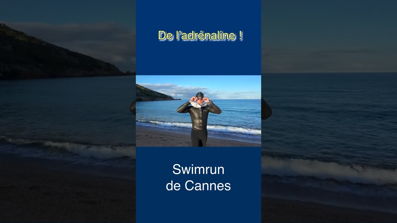 Entra&icirc;nement Swimrun en conditions r&eacute;elles #swimrun #triathlon #natation #sports #swim #running