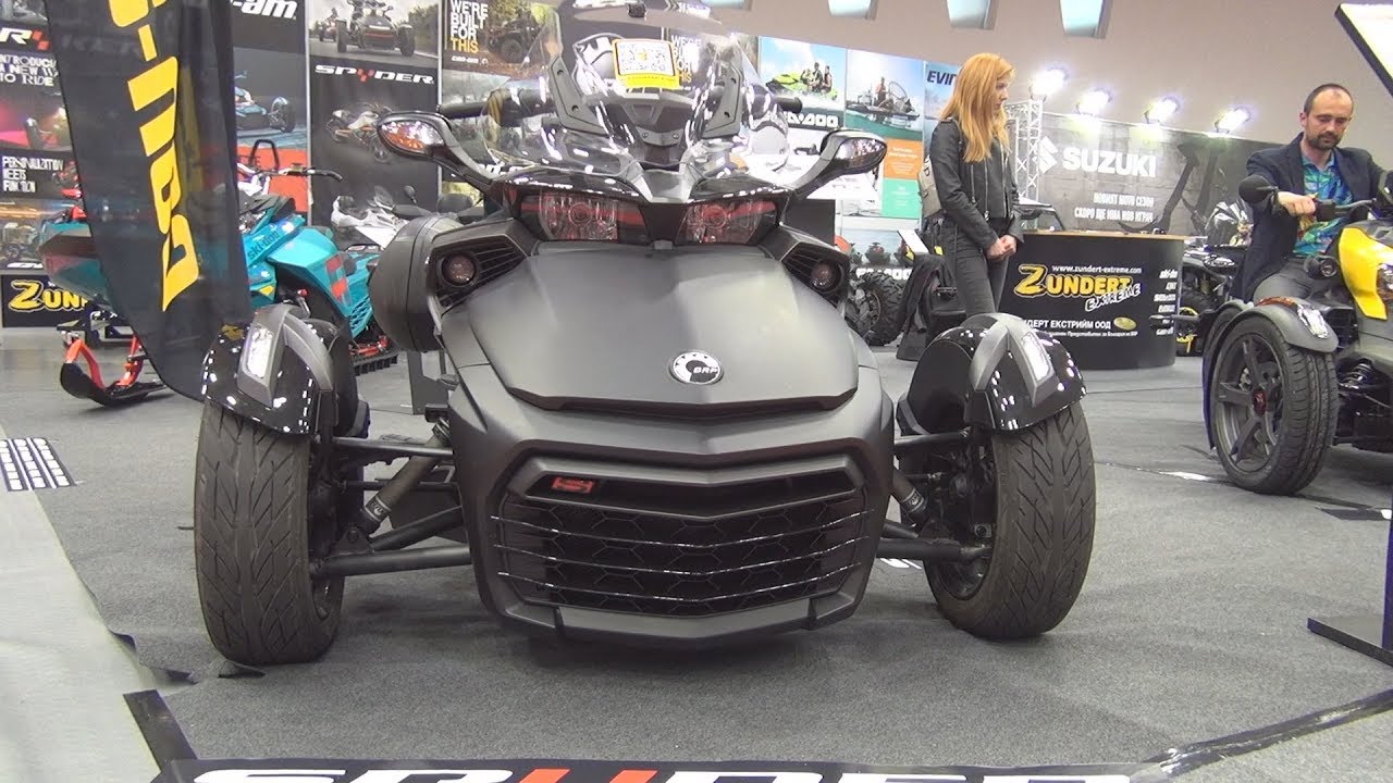 BRP Can-Am Spyder F3-S Shad (2019) Exterior and Interior