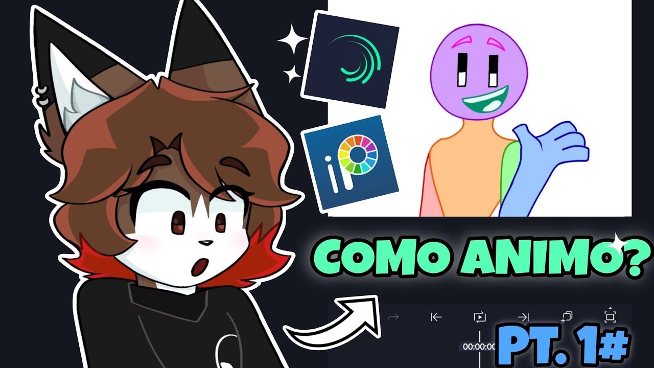 COMO FAZER ANIMAÇÃO NO ALIGHT MOTION - TUTORIAL PT.1# (PASSO-A-PASSO)