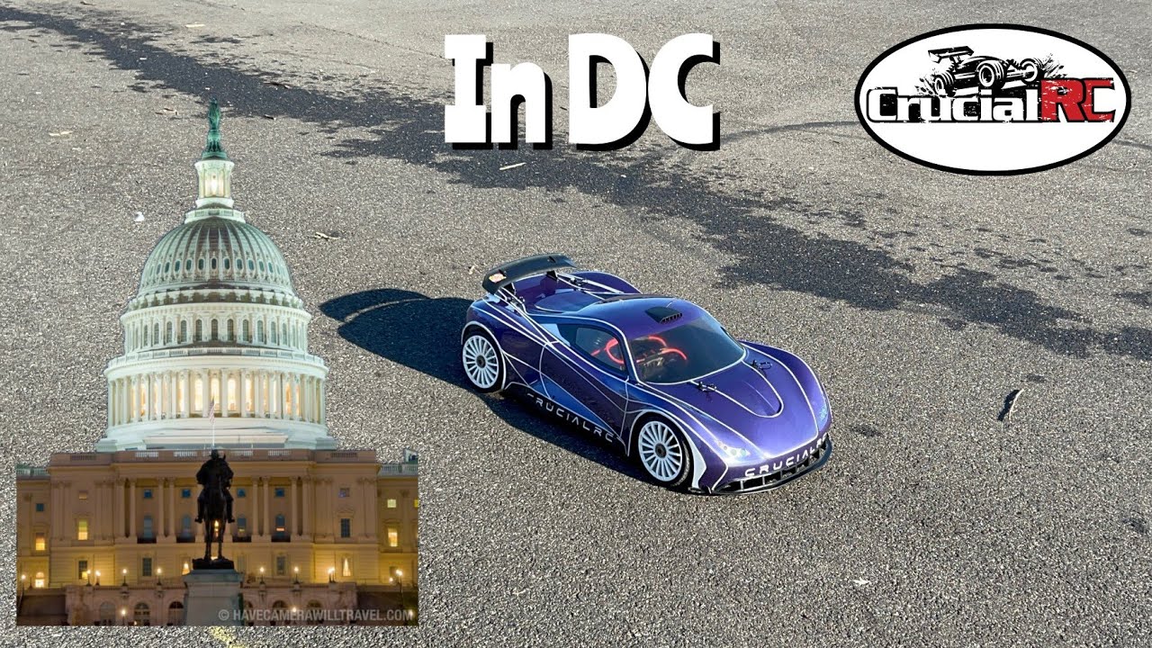 Гонки на крупномасштабной радиоуправляемой модели MCD XS5e в Вашингтоне.