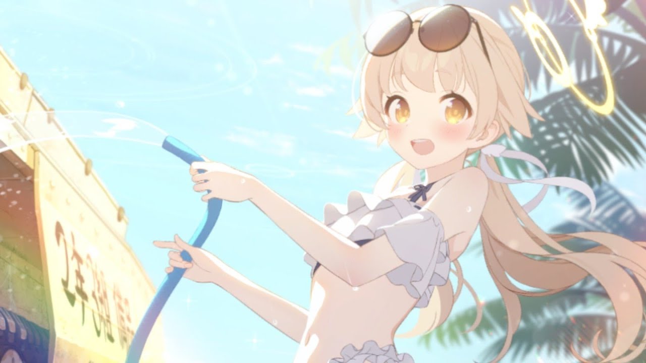 Relationship Story with Ajitani Hifumi (Swimsuit version, Episodes 1-4) | Blue Archive