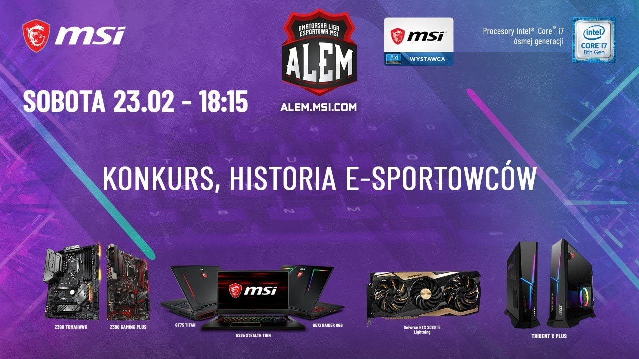 Konkursy związane z historią esportu & zgadywanki na scenie MSI IEM EXPO 2019