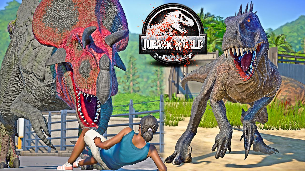 ULTIMASAURUS vs Scorpius REX E750, Godzilla, King Shark Dinosaurs Fight 🌍 JURASSIC WORLD EVOLUTION