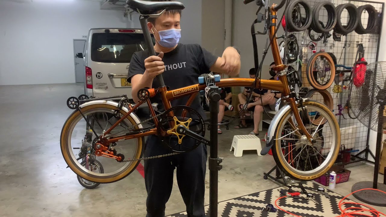 Chain tensioner  Refit pikes 3sixty Folding bicycle  导链器改装