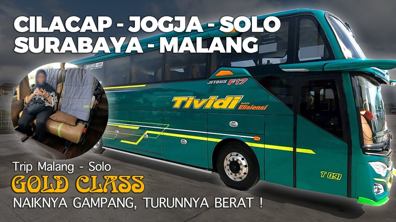 О МОЙ БОЖЕ, В АВТОБУСЕ TVID ПРОСТРАНСТВО ДЛЯ НОГ ТАКОЕ ШИРОКОЕ ⁉️ - TVID CILACAP JOGJA SOLO SURAB...