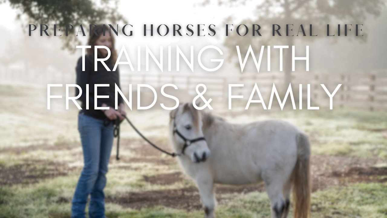 Preparing Horses for Real Life: Training with Friends & Family