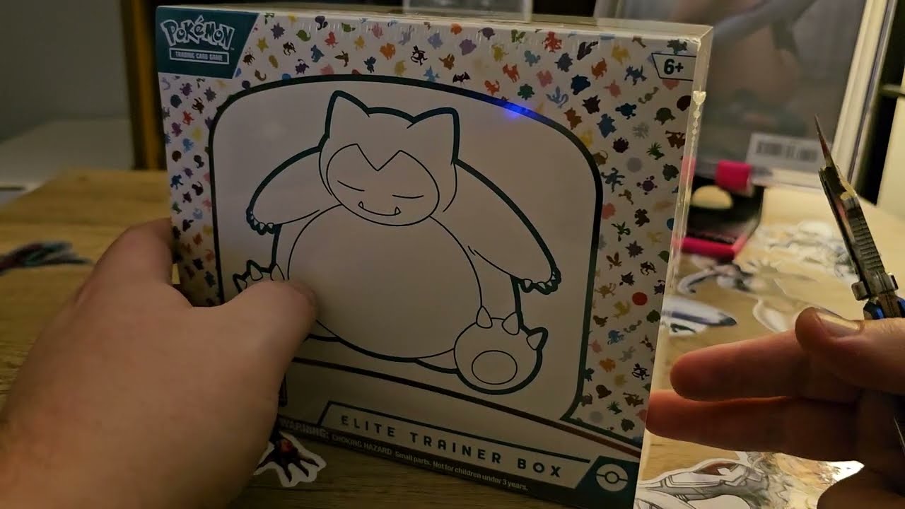My First Time Unboxing Pokemon Scarlet/Violet 151 Elite Trainer Box